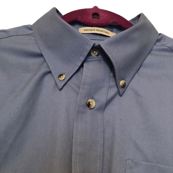 LL Bean Mens Long Sleeve Dress Shirt - Picture 5 of 5